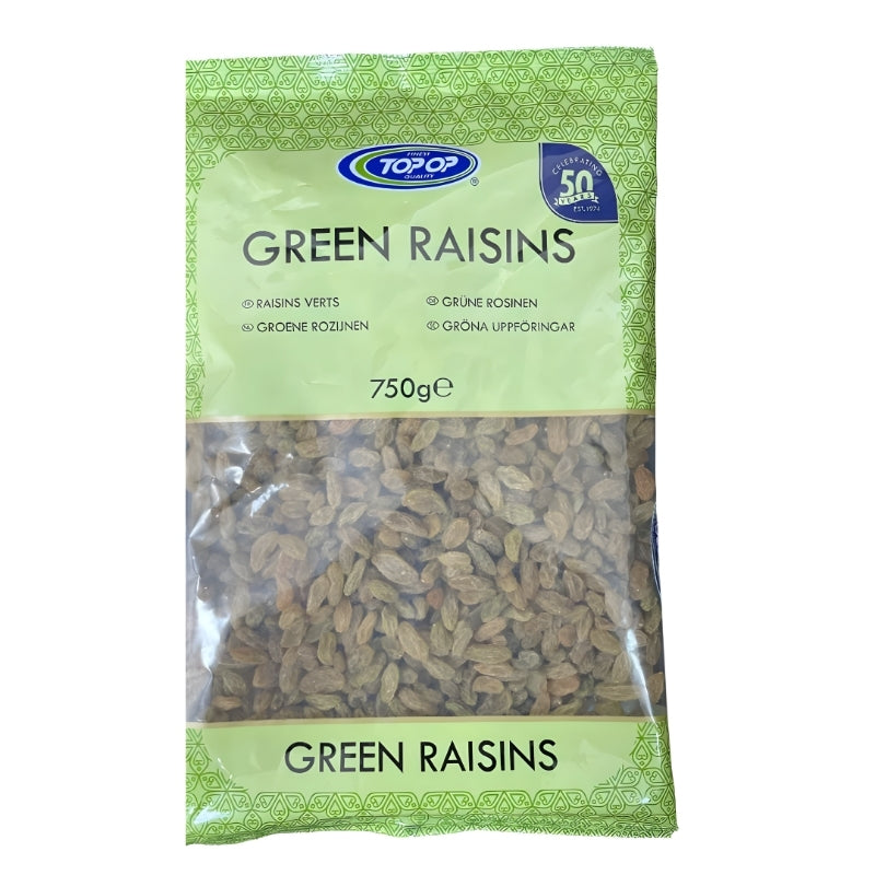 Top-Op Green Raisins 750g