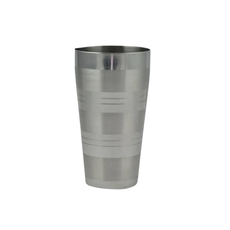 Manas Glass Stainless Steel Drinking Glass