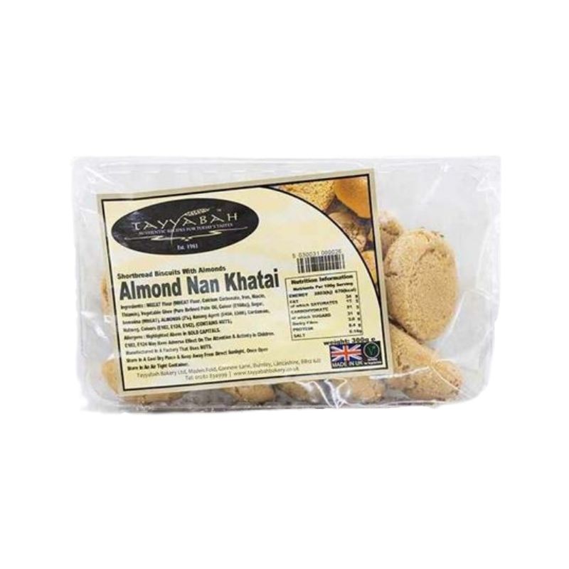 Tayyabah Almond Nan Khatai - 300g