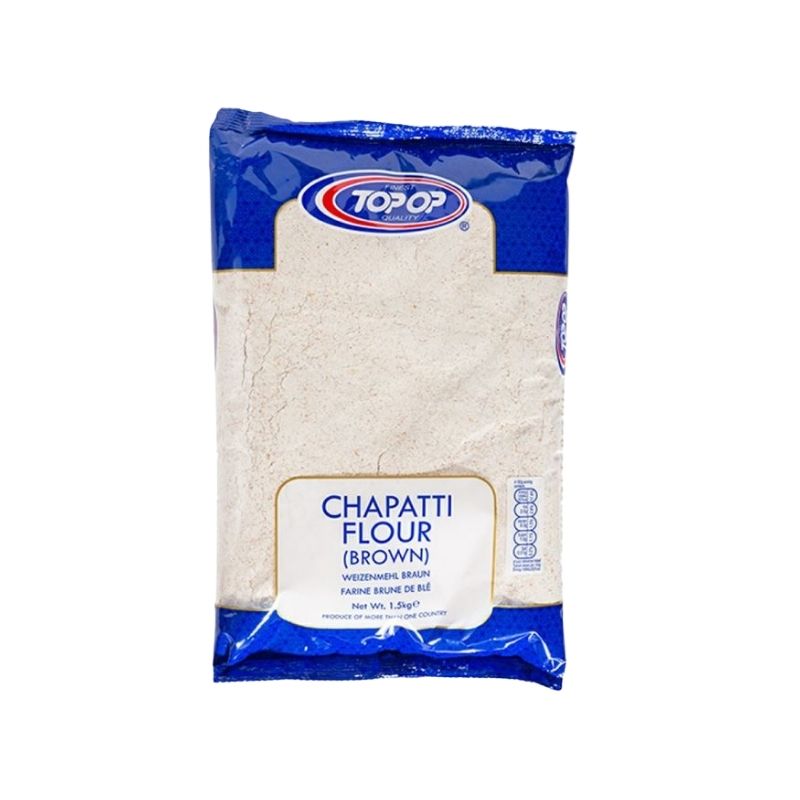 Topop Chapatti Flour Brown - 1.5kg