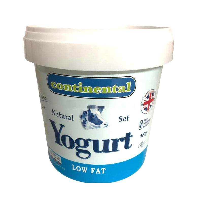 Natural Set Yogurt Low Fat - 1kg