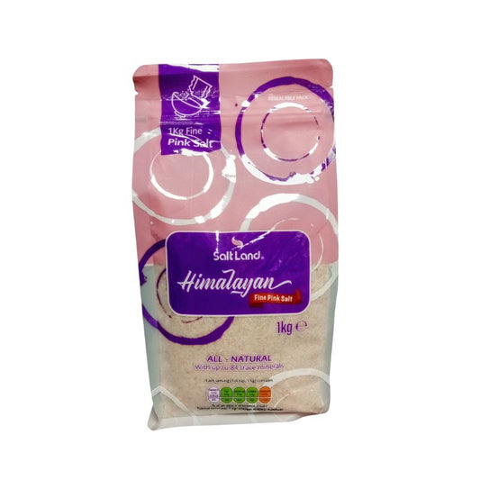 Salt Land Himalayan Fine Pink Salt - 1kg