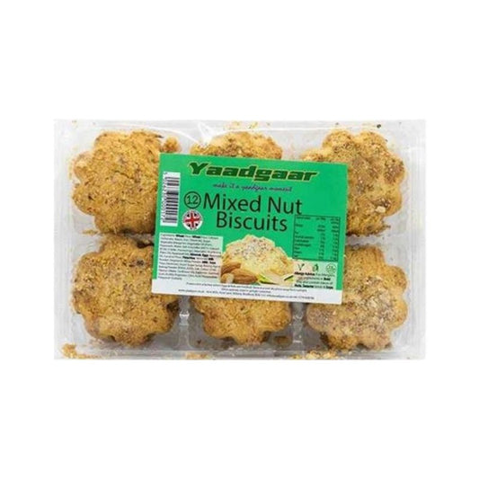 Yaadgaar Mixed Nut Biscuit - 12pcs