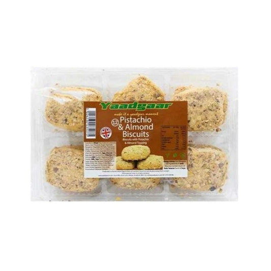 Yaadgaar Pistachio And Almond Biscuit - 12pcs