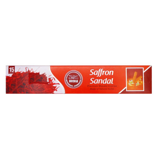Heera Saffron Rose Incense - 1pkd