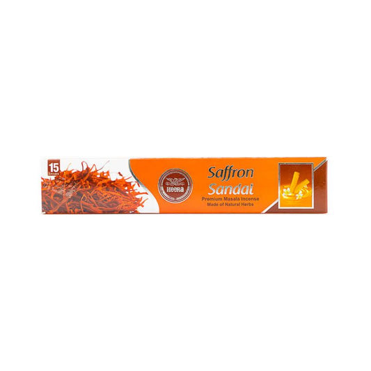 Heera Saffron Sandal Incense - 1pkd