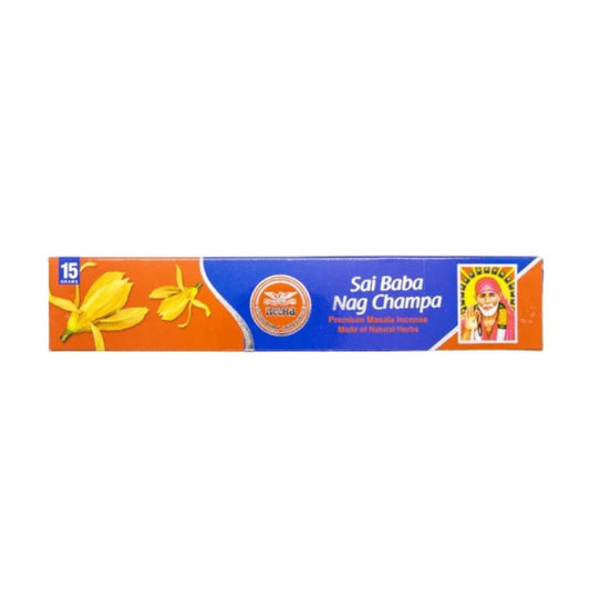 Heera Sai Baba Nag Champa Incense  Sticks - 1 pack(15 sticks)