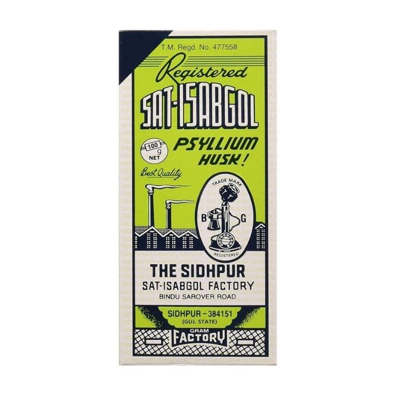 Registered Sat Isabgol Psyllium Husk - 200g