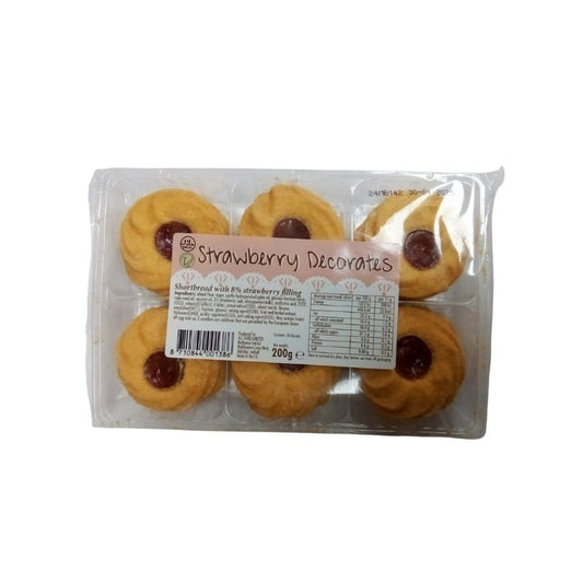 Halal Strawberry Decorates - 200g