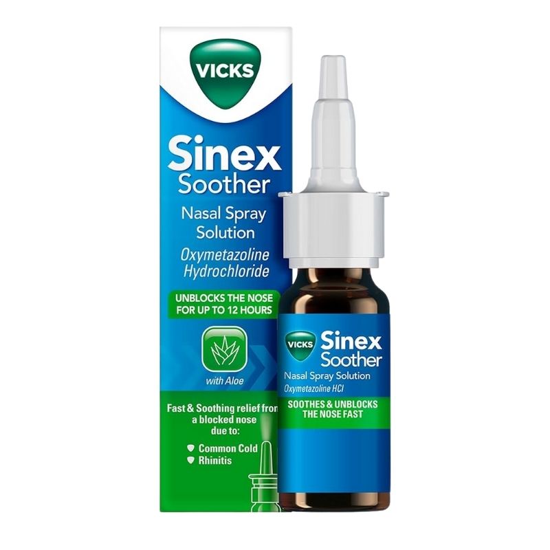 Vicks Sinex Soother Nasal Spray Solution - 15ml