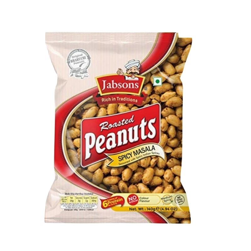 Jabsons Roasted Peanuts Spicy Masala