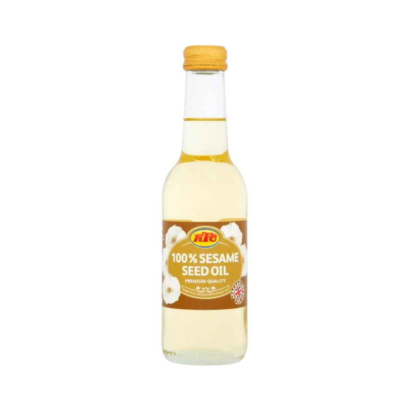 Bottle of KTC 100% Sesame Seed Oil