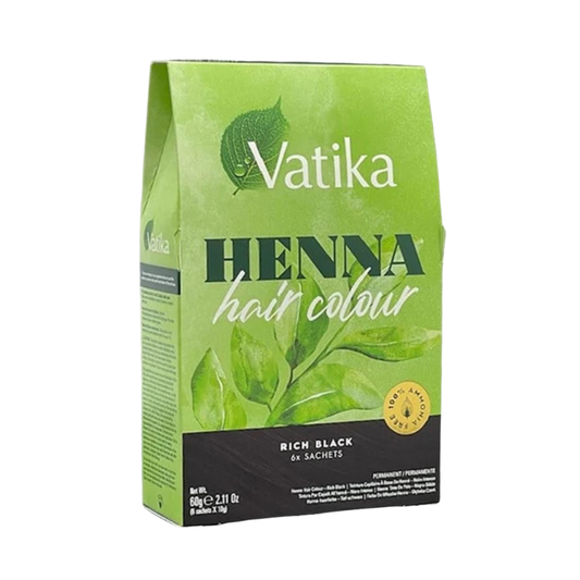 Vatika Heena Hair Colour Rich Black