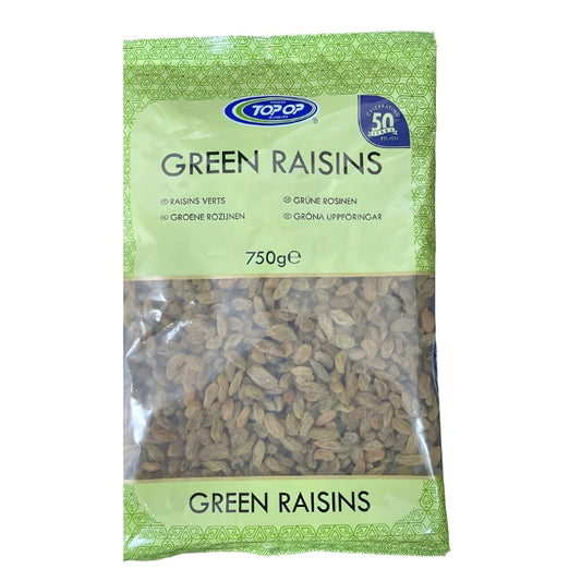 Top-Op Green Raisins 750g