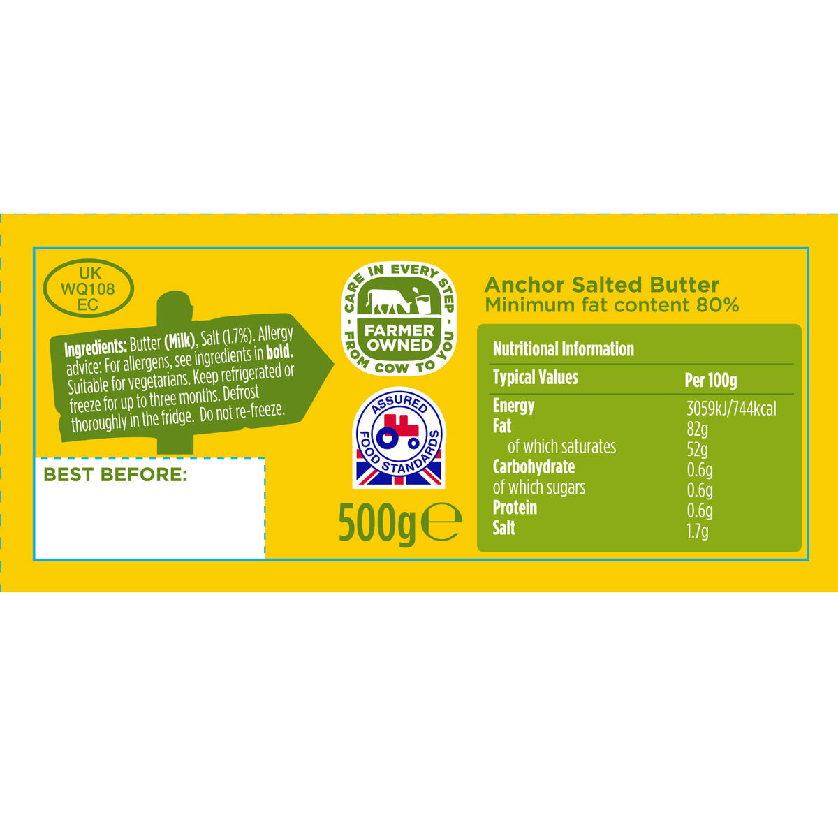Anchor Butter - 500gm