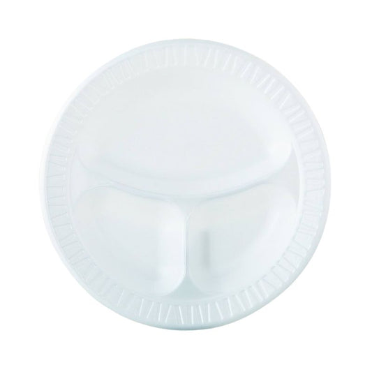 260mm Plates with Compartments - 50pcs