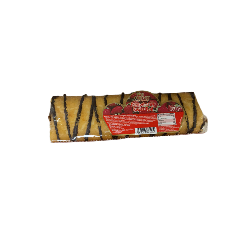 Coronet Strawberry Swiss Roll