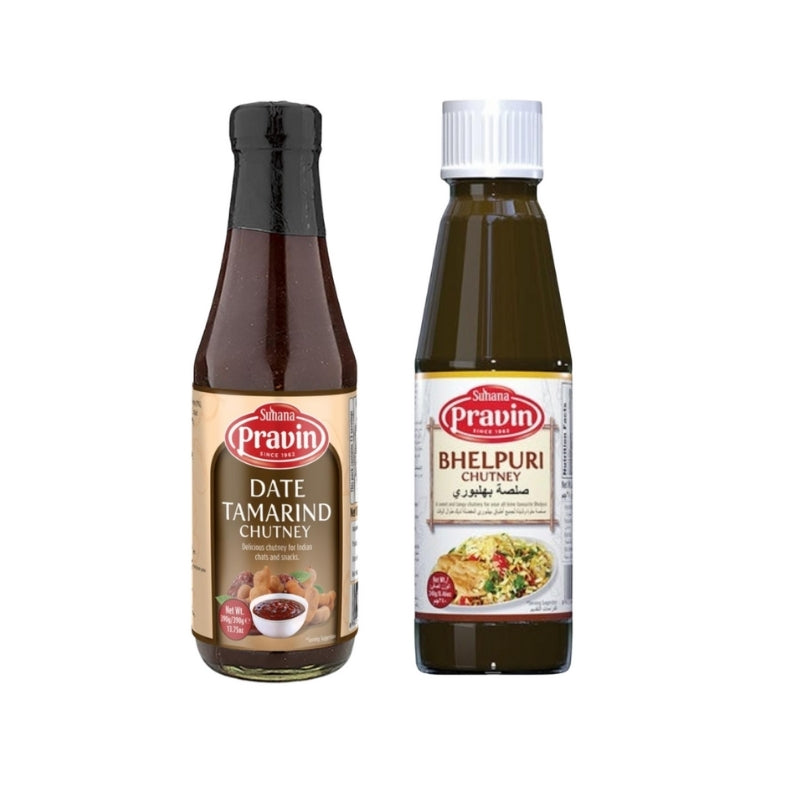 Pravin Samosa Chutney – Date Tamarind & Bhelpuri