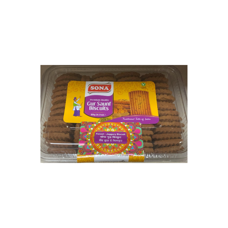 Sona Gur Saunf Biscuits