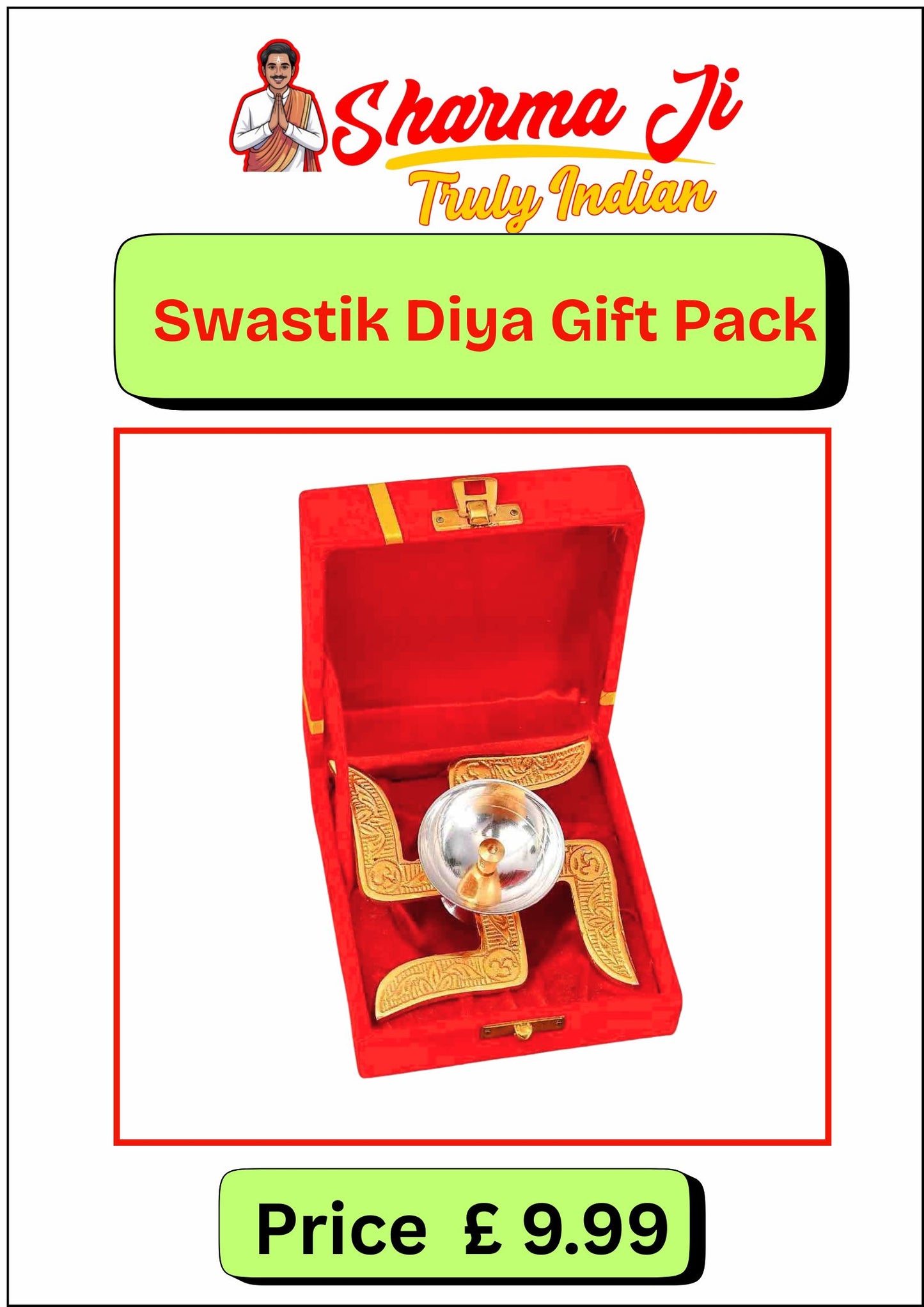 Swastik Diya Gift Pack
