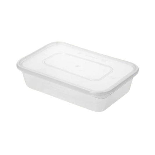 500cc Microwave Container with Lids - 6pcs