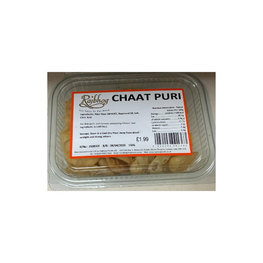Rajbhog Chaat Puri