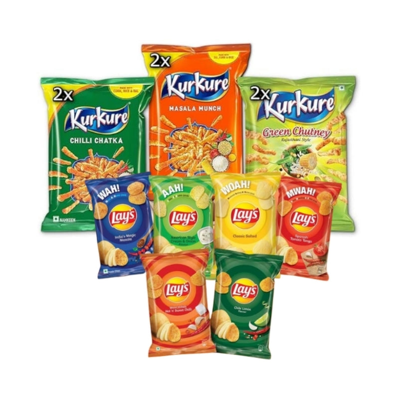 Lays & Kurkure Bundle of 3