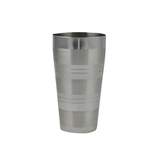 Manas Glass Stainless Steel Drinking Glass