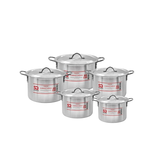 SQ Professional Orion Aluminium Casserole 5-piece set