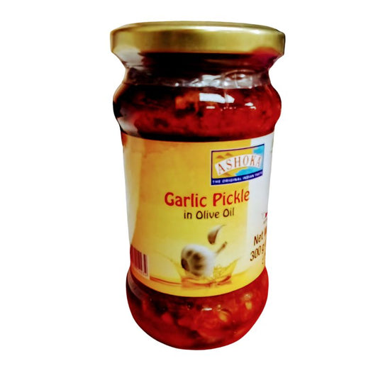 Ashoka Garlic Pickle  In Olive Oil - 300g