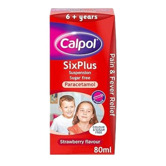 Colpol Six Plus Suspension Sugar Free Paracetamol - 80ml