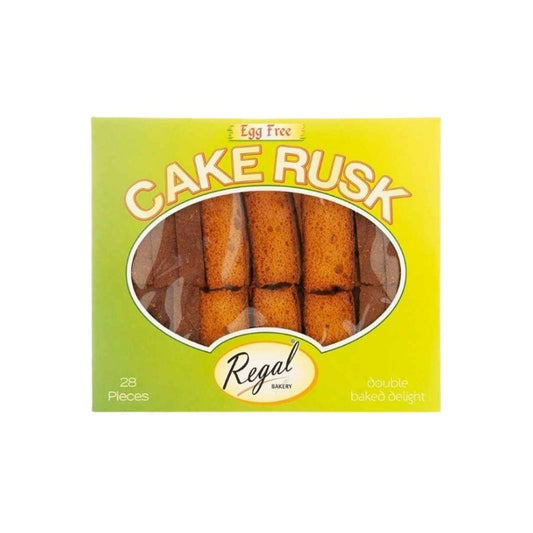 Regal Egg Free Cake  Rusk - 28pcs