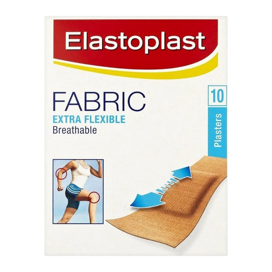 Elastoplast Fabric Extra Flexible Breathable plasters - 10count
