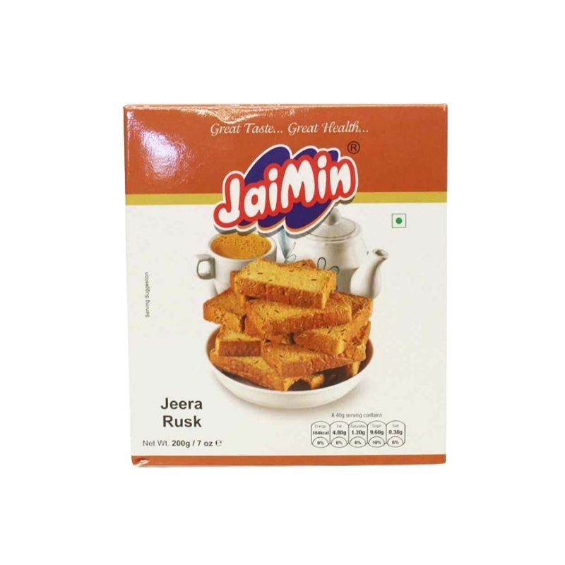 Jaimin Jeera Rusk - 300g