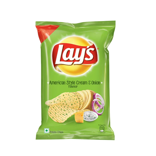 Lays American Style  Cream & Onion - 1 pkd