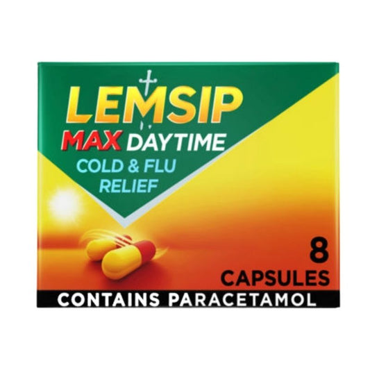 Lemsip Max Day Time Capsules - 8count