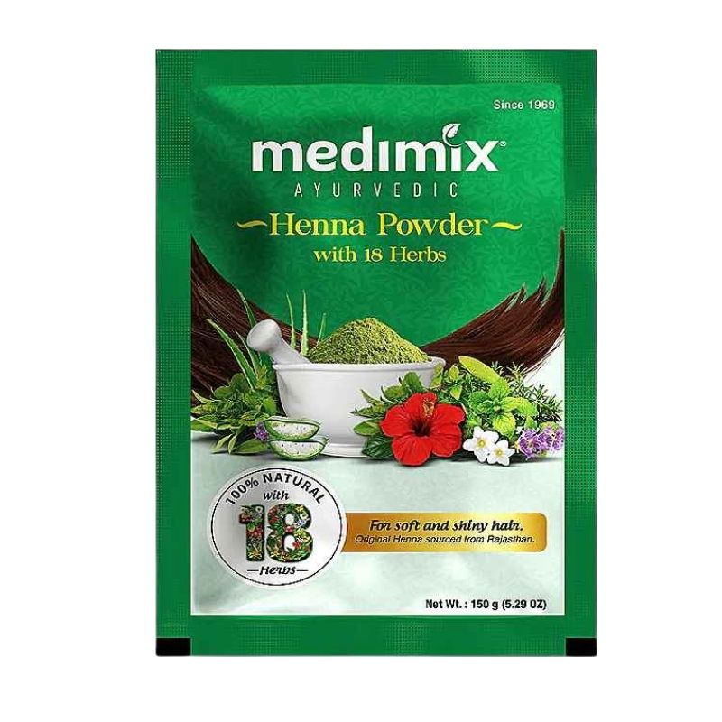 Medimix Henna Powder with 18 Herbs - 150g