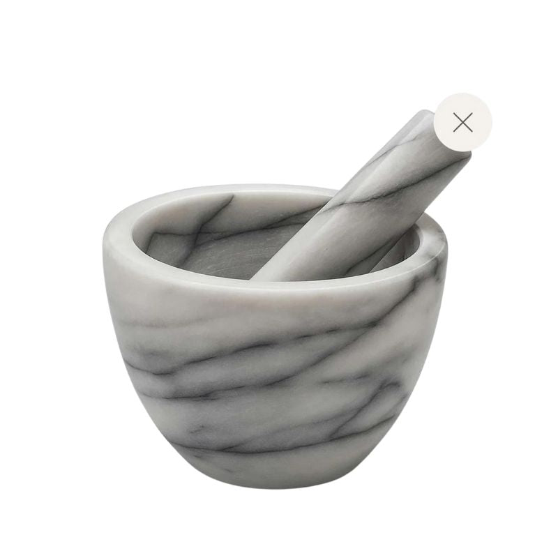 Marble Mortar & Pestle