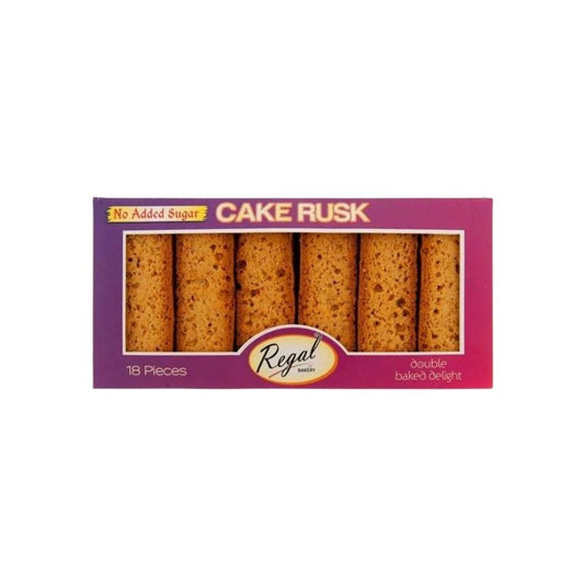 Reagal No Added Sugar Cake Rusk - 18pcs