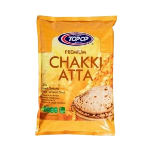 Topop Premium Chakki Atta - 1.5kg