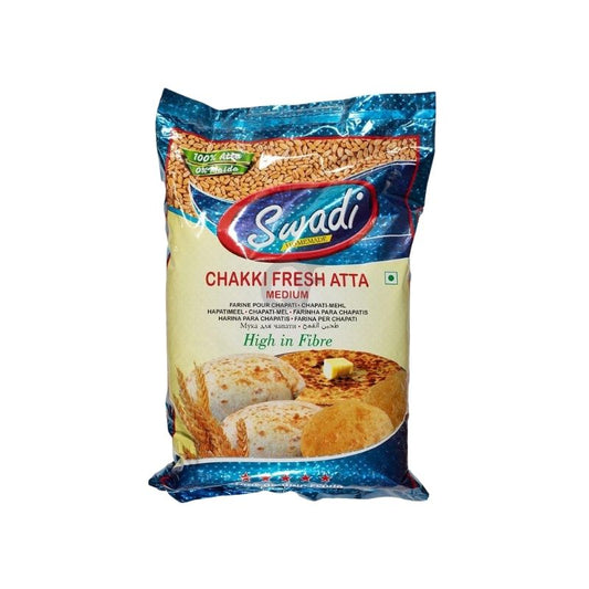 Swadi Chakki Fresh Atta - 10kg