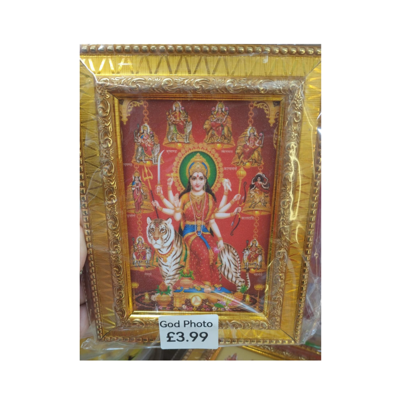 Durga Mata Photo Frame