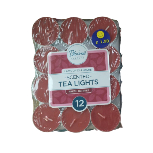 Scented Tealights(Fresh Berries)