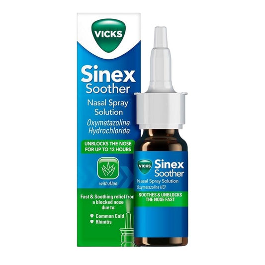 Vicks Sinex Soother Nasal Spray Solution - 15ml