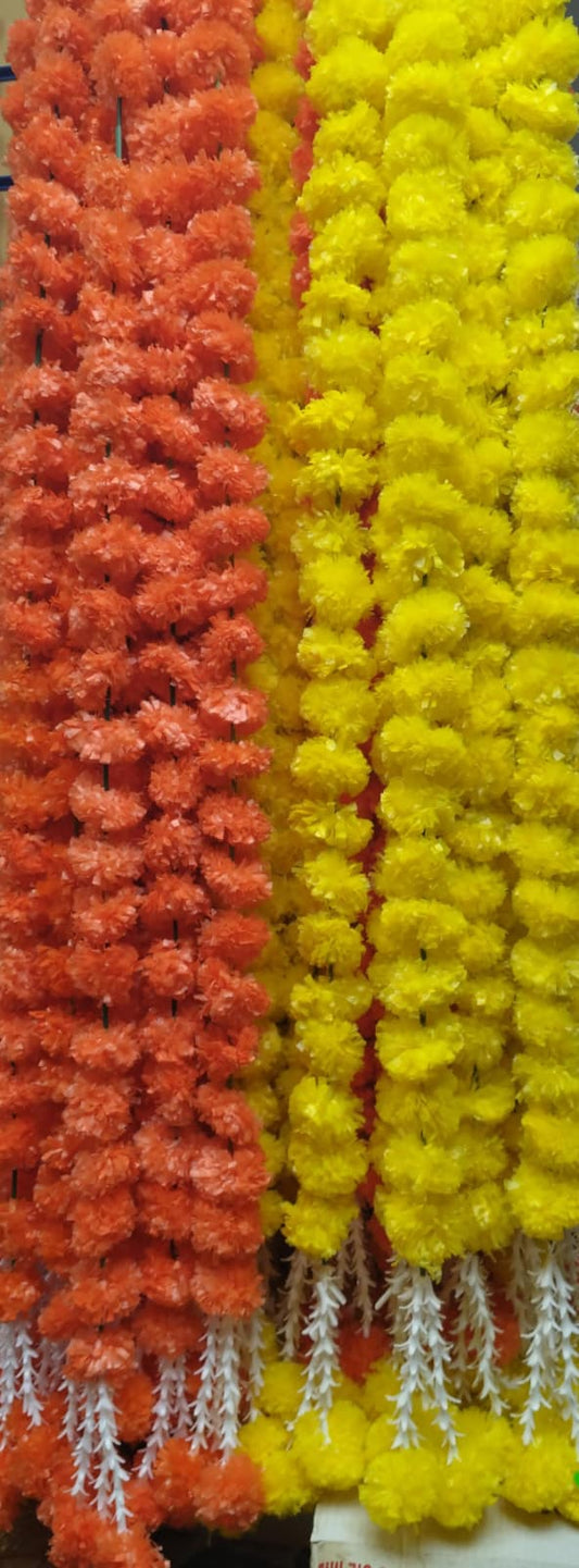 Artificial Marigold Decoration Flower Garlands(£ 2.49 each)