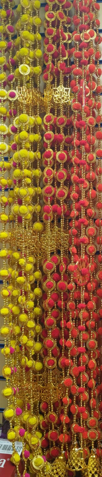 Decorative Multicolor Pompom Hanging