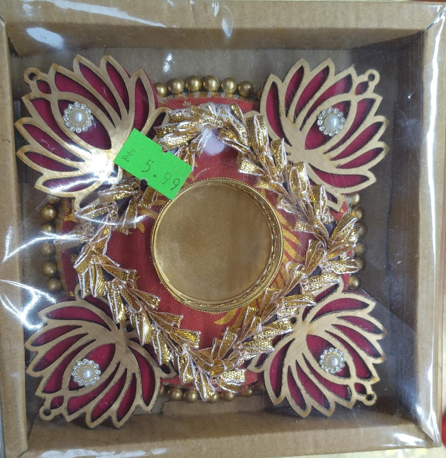 Decorative Lotus Tealight Holder