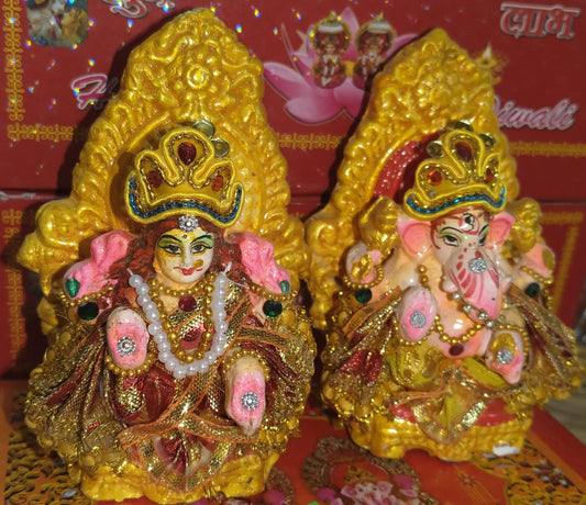 Ganesh Laxmi Idol For Diwali Pooja