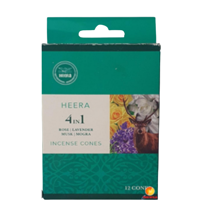 Heera 4in1 Incense Cones