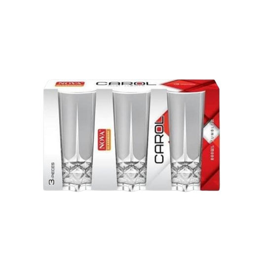 Noval Carol Water Glasses Pack of 3